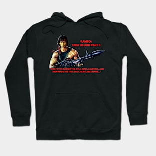 RAMBO 2: THE NEW TITLE Hoodie